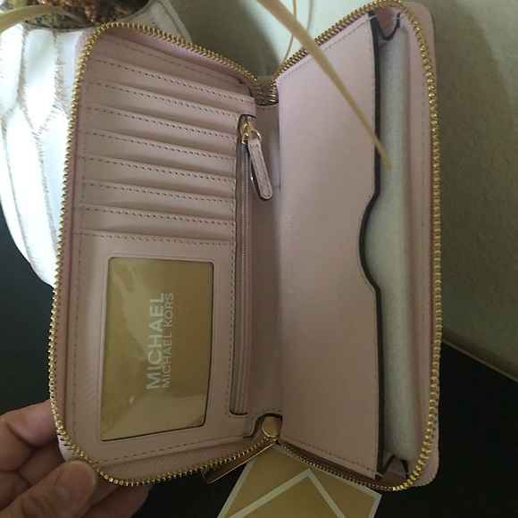 🅽🅴🆆 Michael Kors Jet Set Travel Phone Case Wristlet Wallet - Picture 7 of 11